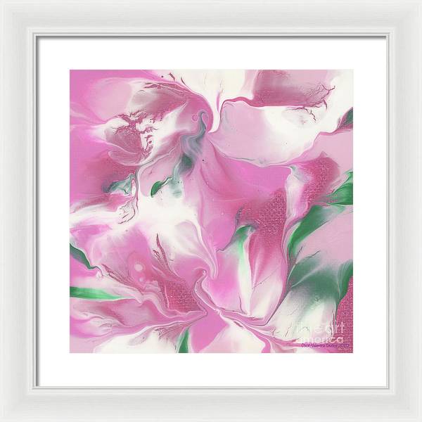 Pink Azaleas - Framed Print