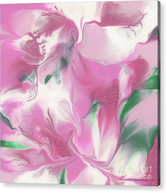 Pink Azaleas - Acrylic Print