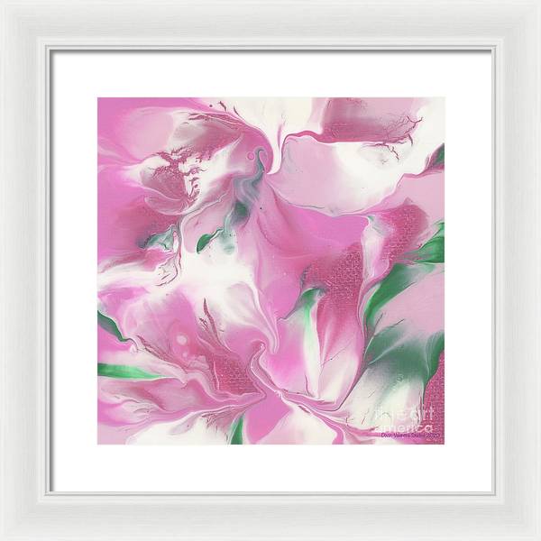 Pink Azaleas - Framed Print