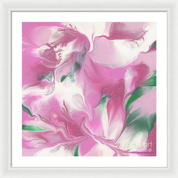 Pink Azaleas - Framed Print