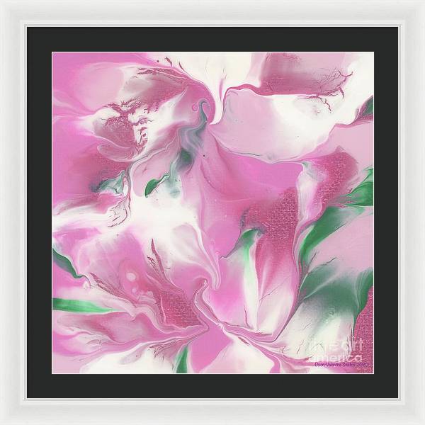 Pink Azaleas - Framed Print