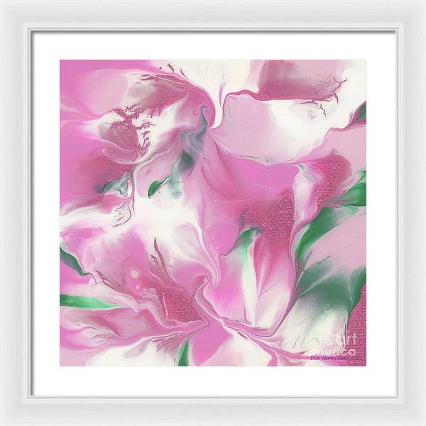 Pink Azaleas - Framed Print