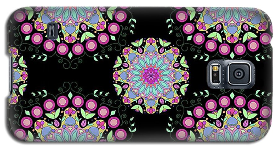 Pink Rose Mandala - Phone Case