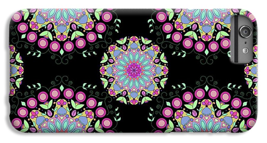 Pink Rose Mandala - Phone Case