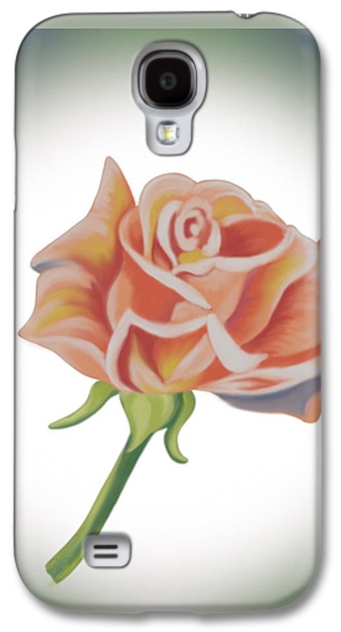 Single Pink Rose - Phone Case