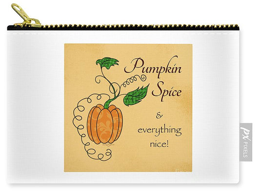Pumpkin Spice - Zip Pouch