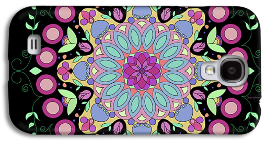 Pink Rose Single Mandala - Phone Case