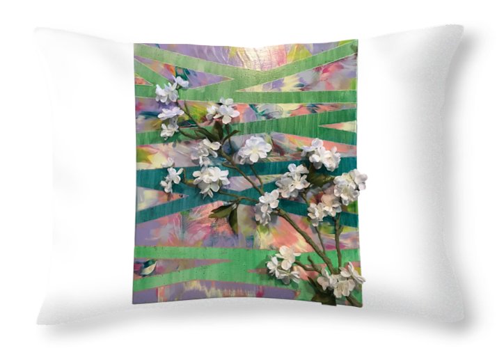 Spring Blossoms - Throw Pillow