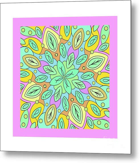 Spring Leaves - Metal Print