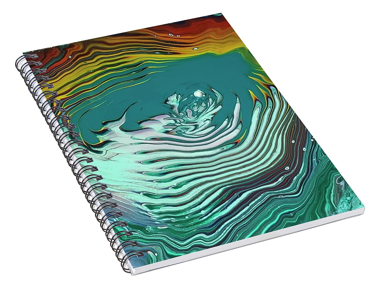 Teal Crab - Spiral Notebook