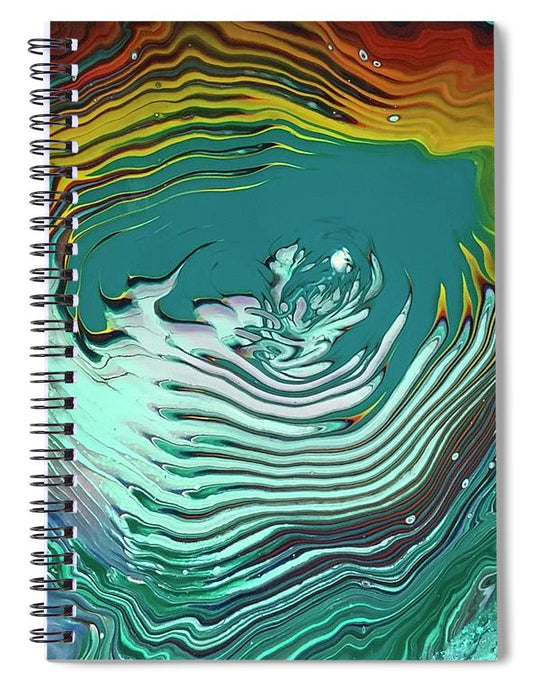 Teal Crab - Spiral Notebook