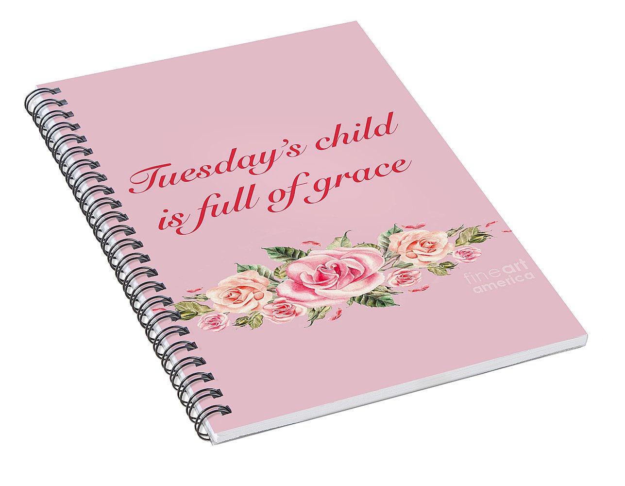 Tuesday's Child #2 - Spiral Notebook