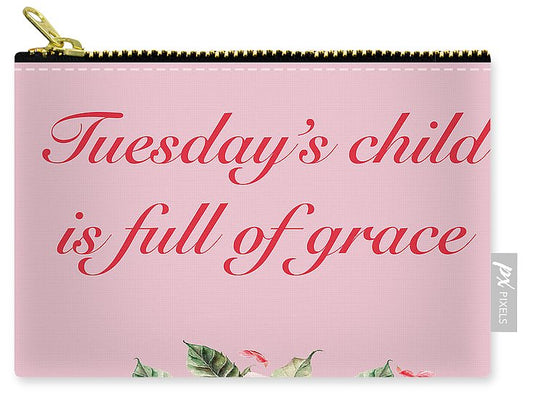 Tuesday's Child #2 - Zip Pouch