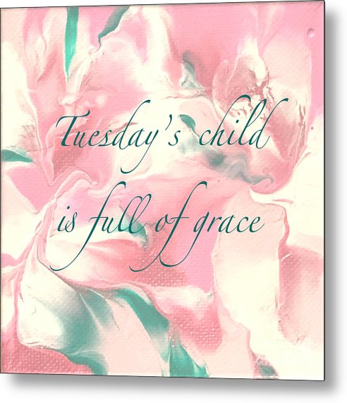 Tuesday's Child - Metal Print