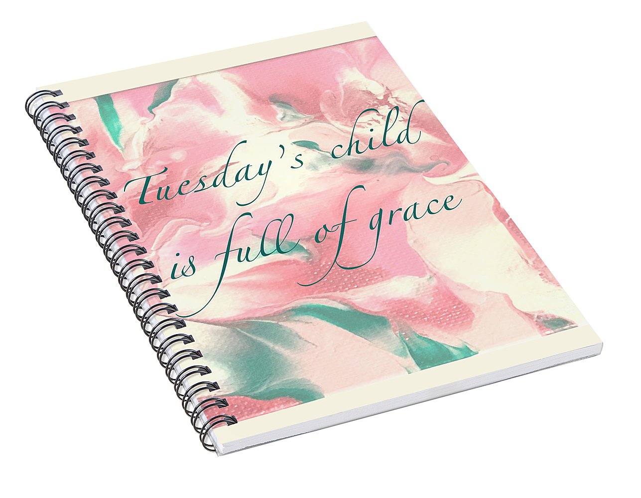 Tuesday's Child - Spiral Notebook