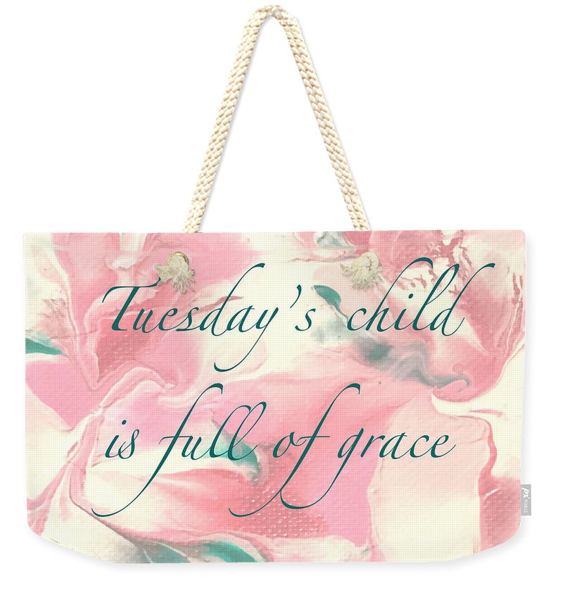 Tuesday's Child - Weekender Tote Bag