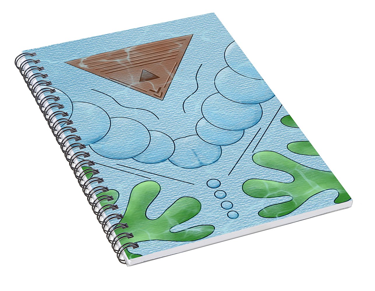 Underwater Mysteries  - Spiral Notebook