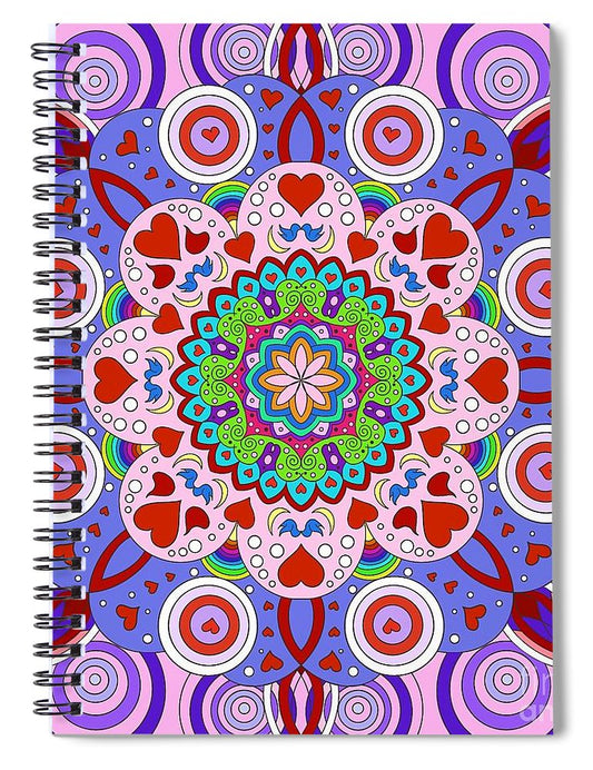 Valentine 2 - Spiral Notebook