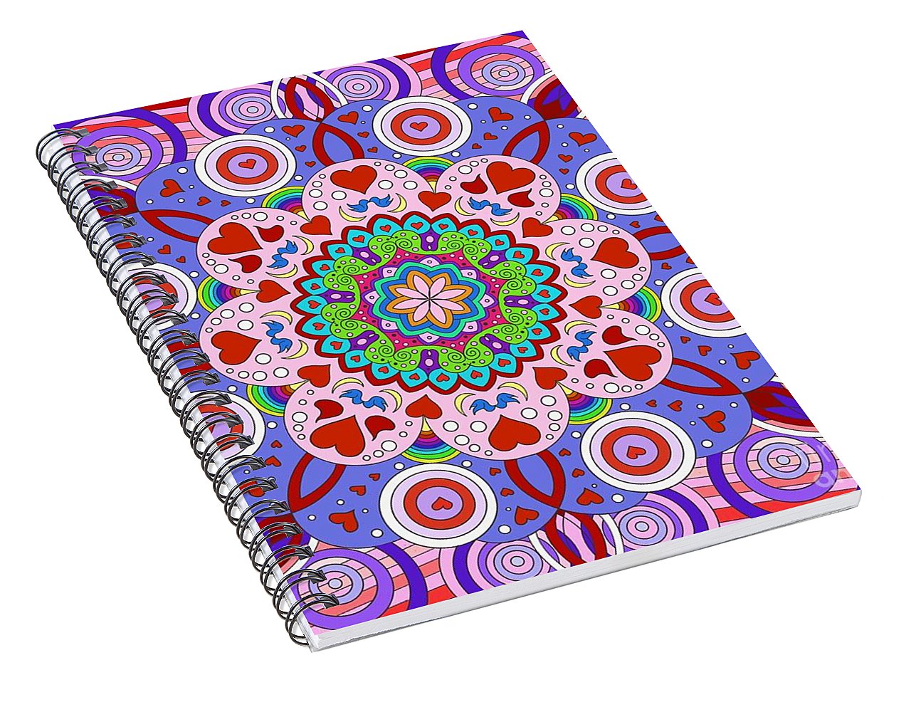 Valentine 3 - Spiral Notebook