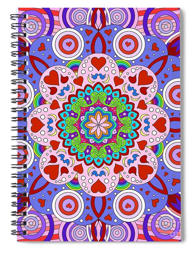 Valentine 3 - Spiral Notebook