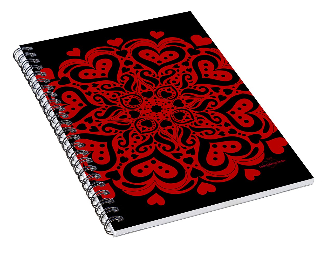 Valentine 4 - Spiral Notebook