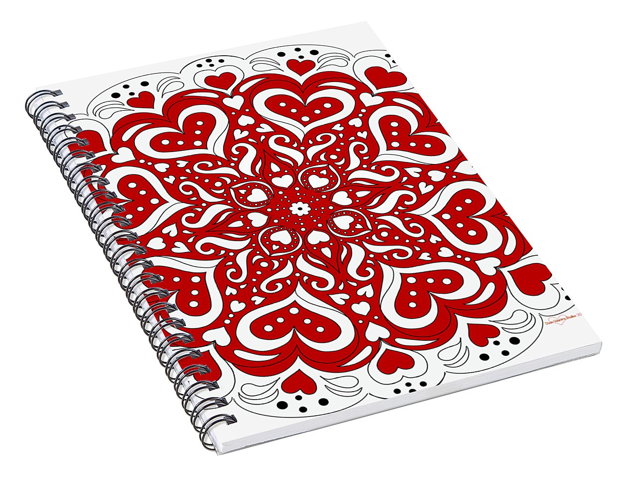 Valentine 5 - Spiral Notebook