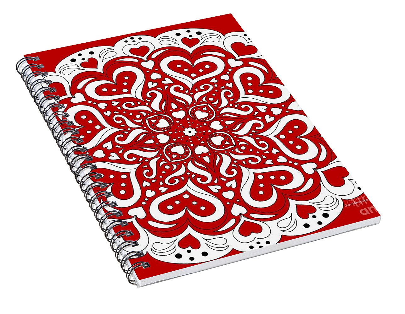 Valentine 6 - Spiral Notebook