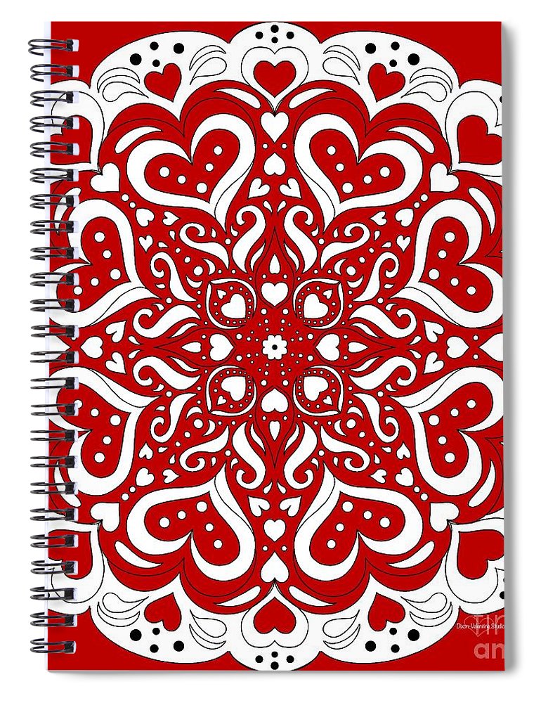 Valentine 6 - Spiral Notebook