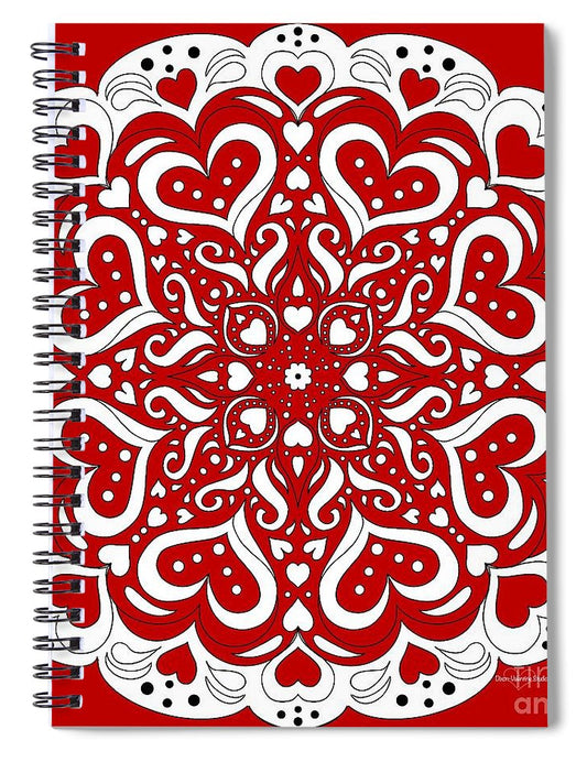 Valentine 6 - Spiral Notebook