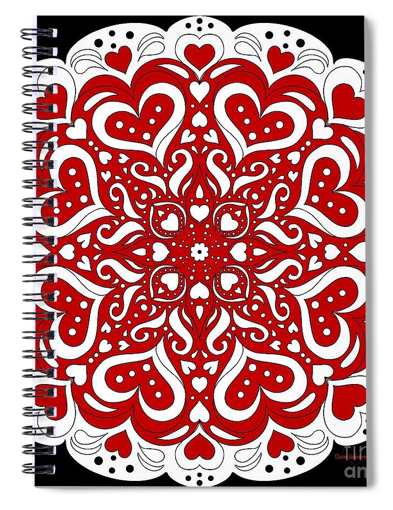 Valentine 7 - Spiral Notebook