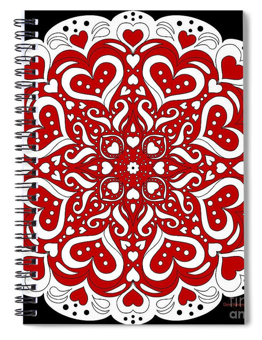 Valentine 7 - Spiral Notebook