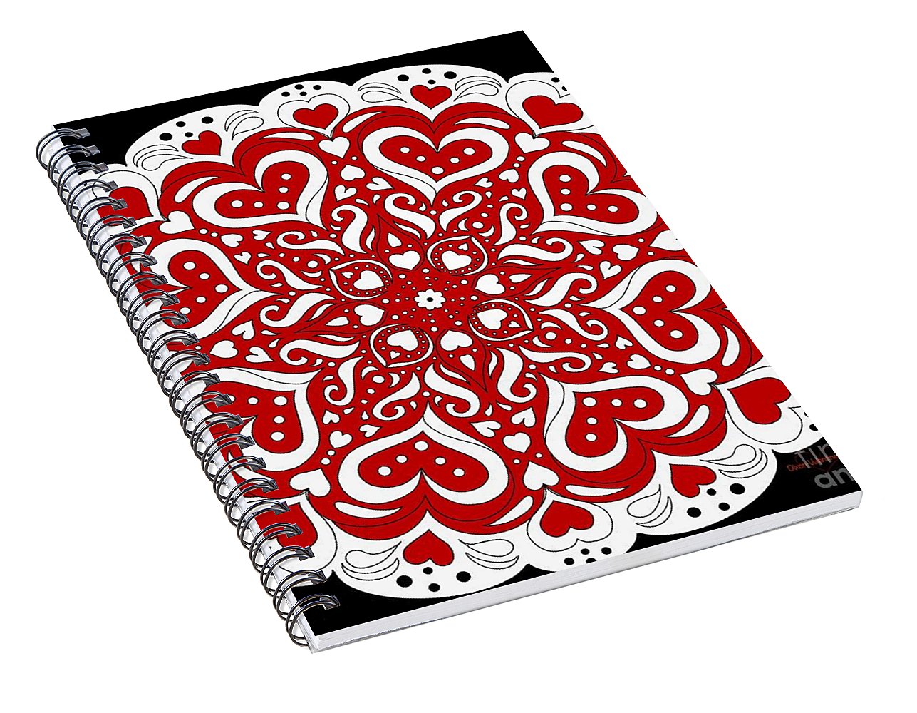 Valentine 7 - Spiral Notebook