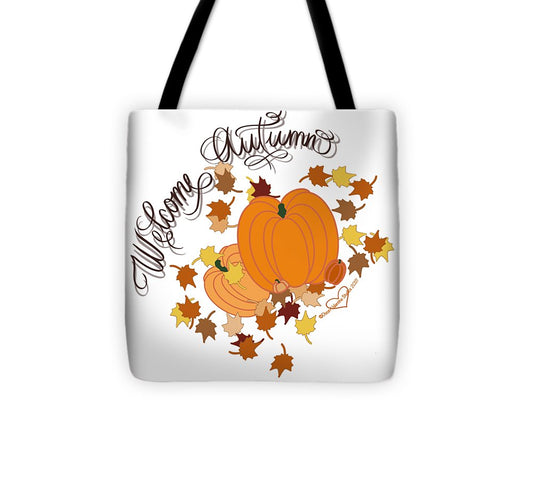 Welcome Autumn - Tote Bag