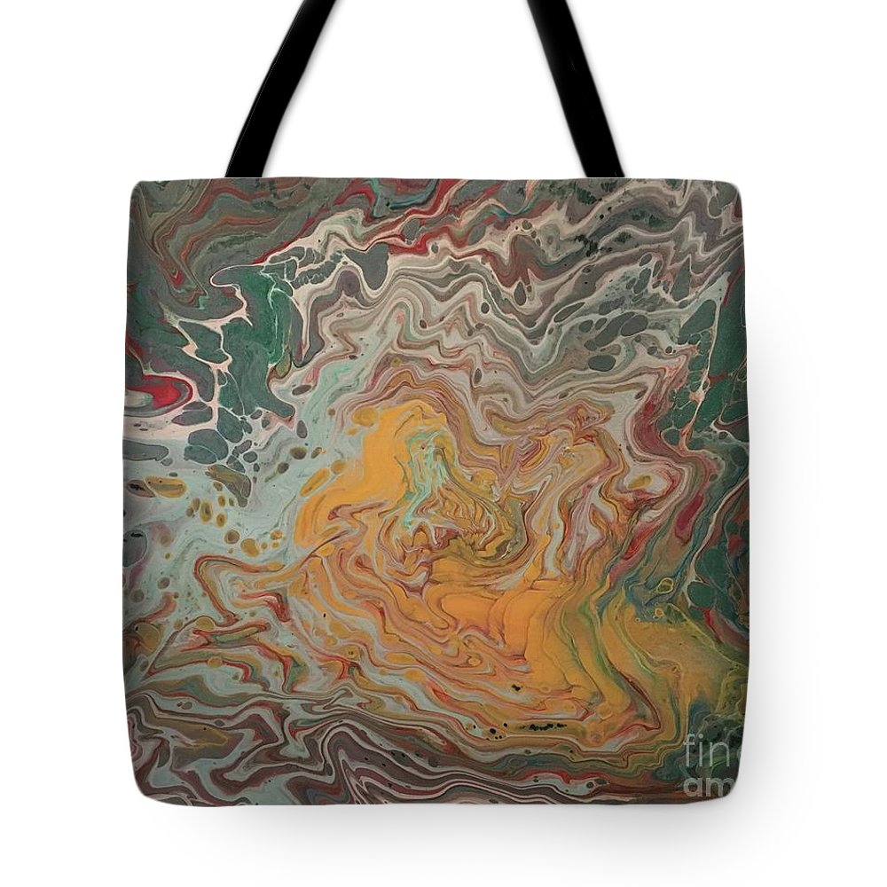 Abstract Yellow Rose - Tote Bag