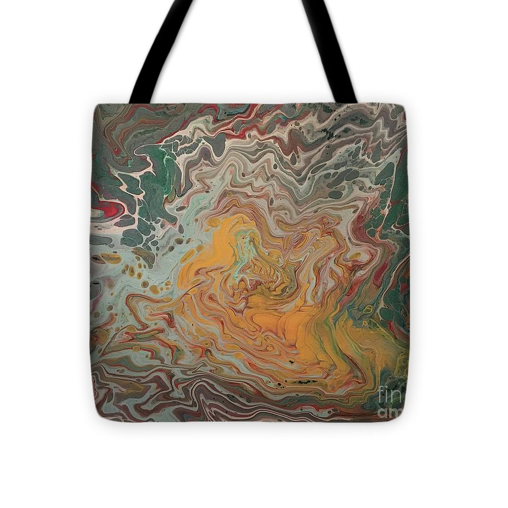 Abstract Yellow Rose - Tote Bag