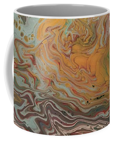 Abstract Yellow Rose - Mug