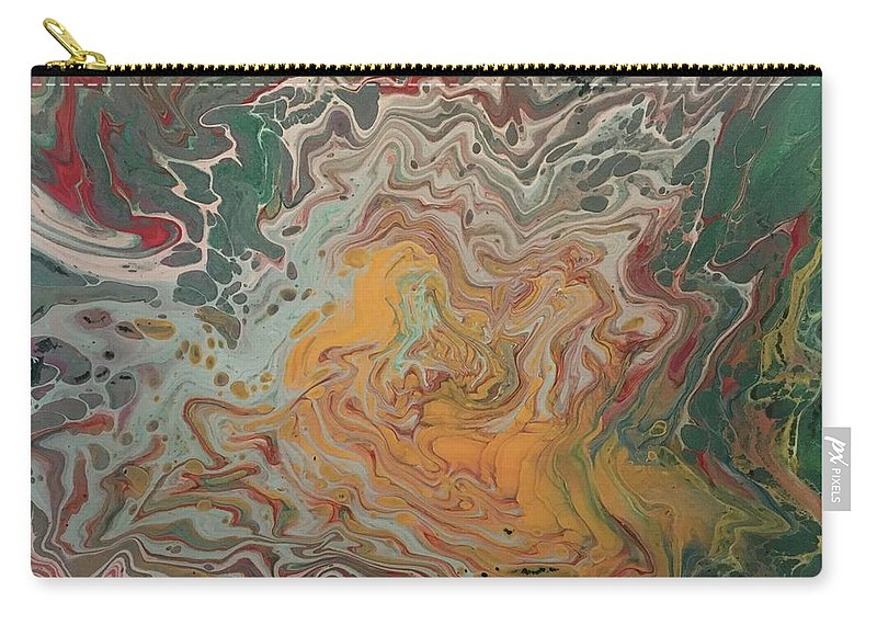 Abstract Yellow Rose - Zip Pouch